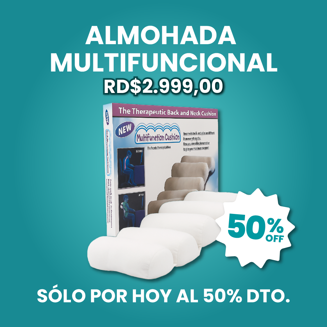 Almohada Multifuncional