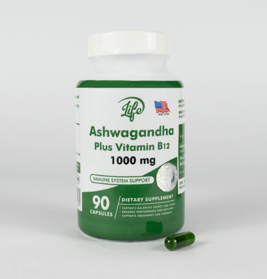 ASHAWAGANDA PLUS+ B12