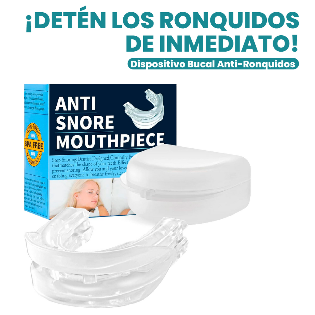 APARATO ANTIRRONQUIDOS (SOLUCION PARA RONQUIDOS)