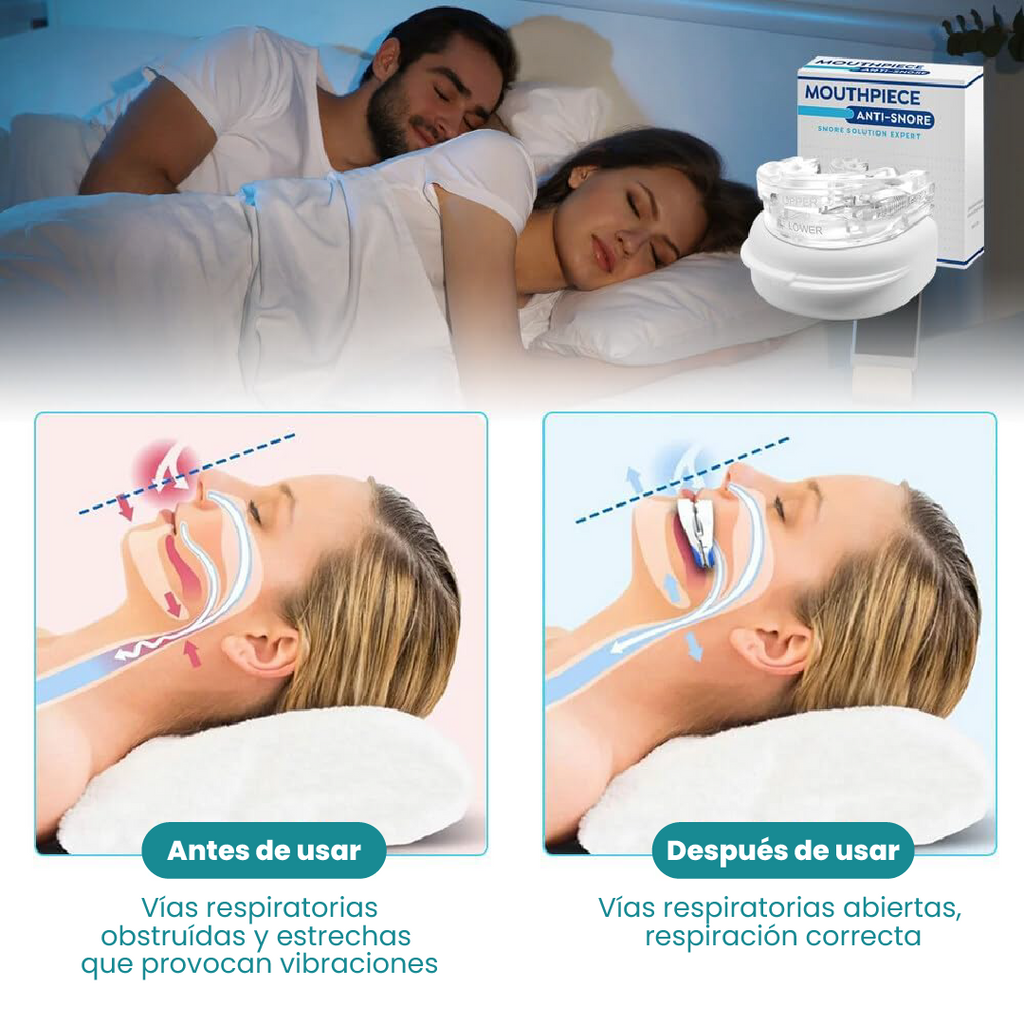 APARATO ANTIRRONQUIDOS (SOLUCION PARA RONQUIDOS)