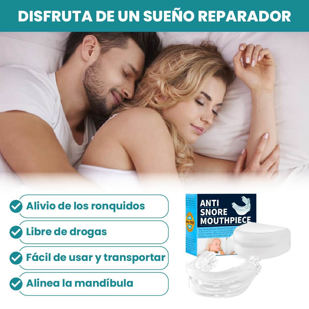 APARATO ANTIRRONQUIDOS (SOLUCION PARA RONQUIDOS)